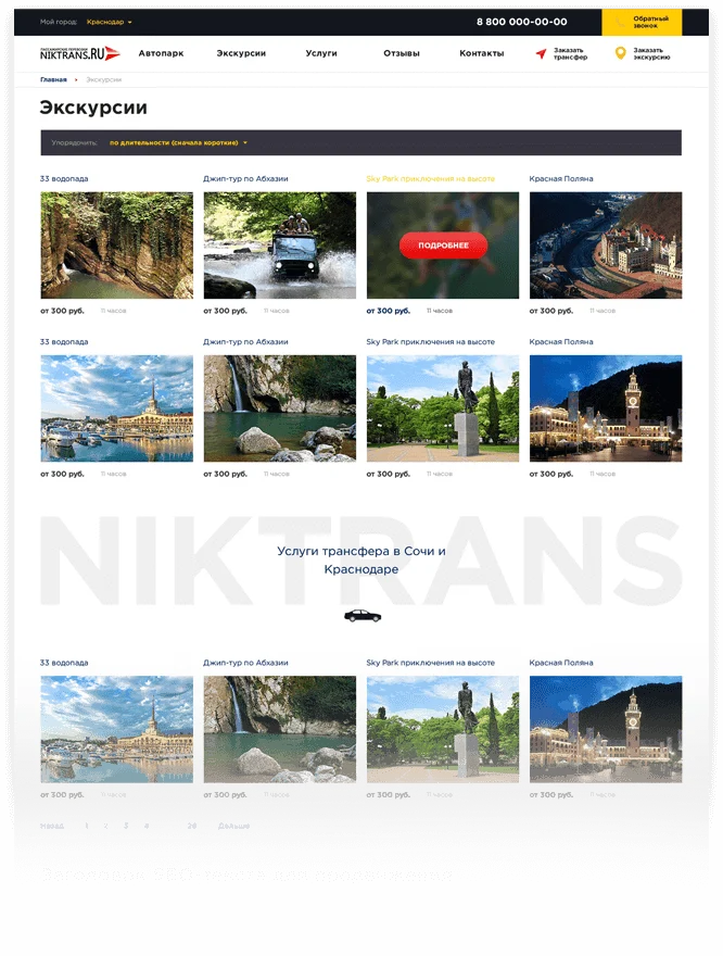 Материалы проекта Niktrans — 3