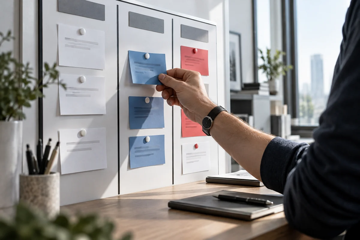 Иллюстрация: этапы CRM-воронки: почему «думает» и «в работе» не помогают продажам